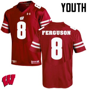 Youth UW #36 Joe Ferguson Red College Jersey 930663-957