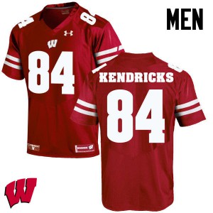 Men Badgers #84 Lance Kendricks Red University Jersey 500011-759